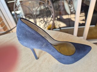 Zapatos de salón azul marino talla 37