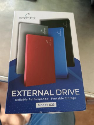 Disco Duro Externo Storite 500GB
