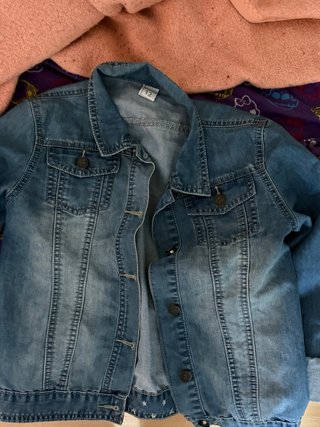 Cazadora vaquera niña talla 12