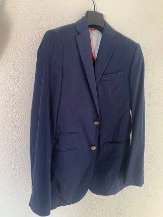 Chaqueta de traje Álvaro Moreno azul marino