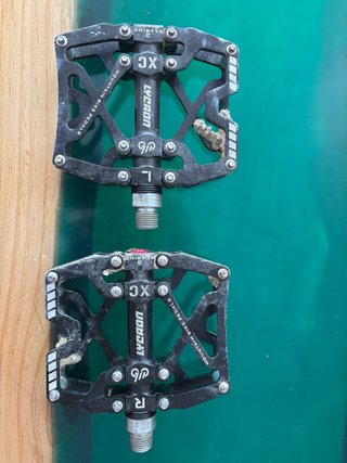 Pedales MTB Lycaon XC Plataforma Aluminio