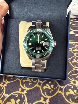 Festina F20669/2 Reloj de buceo verde
