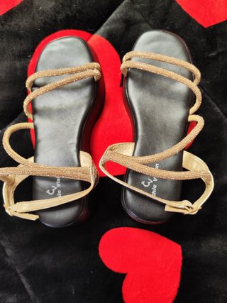 Sandalias Chic Vision negras con plataforma