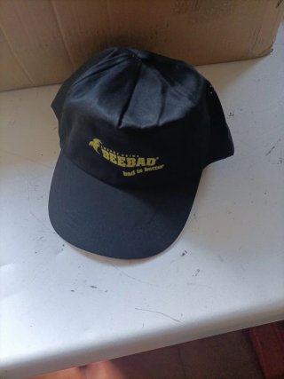 Gorra de béisbol BEEBAD negra