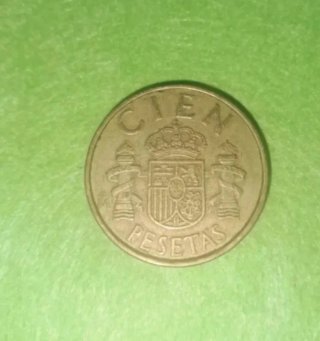Moneda de 100 Pesetas de España