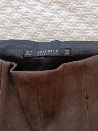 Pantalón de ante marrón