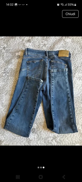 Jeans donna elasticizzati taglia 38