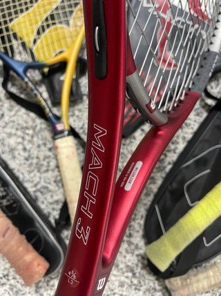 Lote 5 Raquetas de Tenis Dunlop, Babolat, Wilson