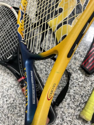 Lote 5 Raquetas de Tenis Dunlop, Babolat, Wilson