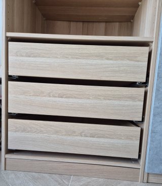 3 Cassetti Ikea Komplement per armadio 75cm