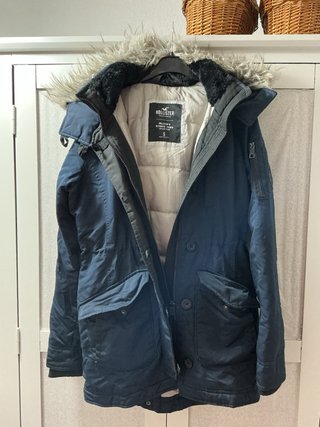Plumas Hollister Azul Talla S