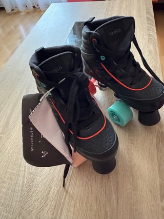 Patines Oxelo negros talla 32
