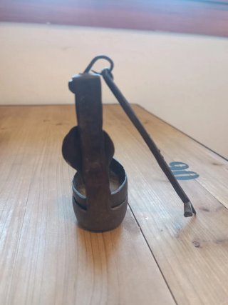 Candil de Aceite Antiguo Metal