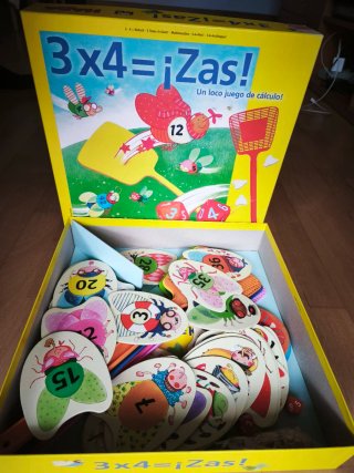 Juego de mesa 3x4=¡Zas! de HABA