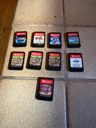 Lote de 9 Juegos para Nintendo Switch