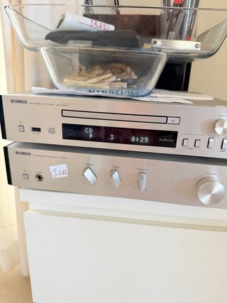 Equipo Hi-Fi Yamaha CD-NT670 y A-670