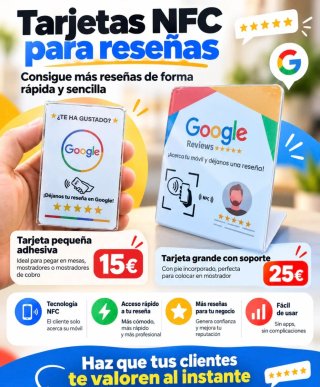 Tarjetas NFC para negocios