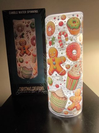 Lámpara LED Navidad Torbellino