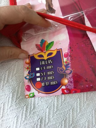 Disfraz Muñeca Talla 10 a 12 años
