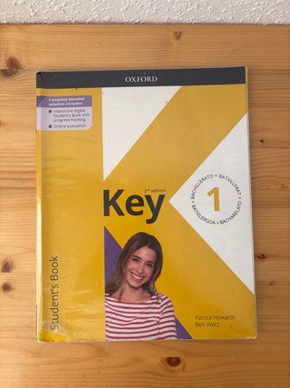 Key Bachillerato 2e 1 Student Book (Spain)