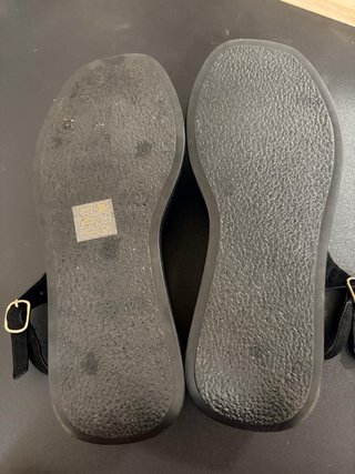 Sandalias Negras Alta Moda Talla 37