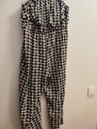 Mono SHEIN Curve palabra de honor estampado
