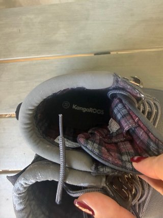 Botines Kangaroos Gris