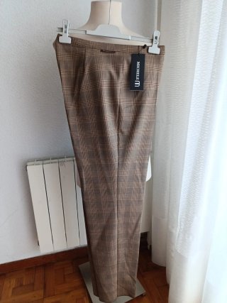 Pantalones de cuadros Michele talla 48