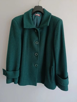 Chaquetón de mujer verde