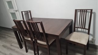 Mesa Comedor Extensible Madera