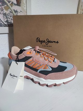 Zapatillas Pepe Jeans Peak Trek G Rosa Talla 35