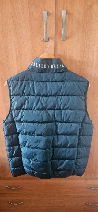 Chaleco Harper & Neyer Teal/Morado