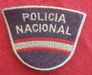 Emblema Antiguo Policía Nacional para Abrigo