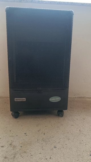 Calefactor Llama Azul
