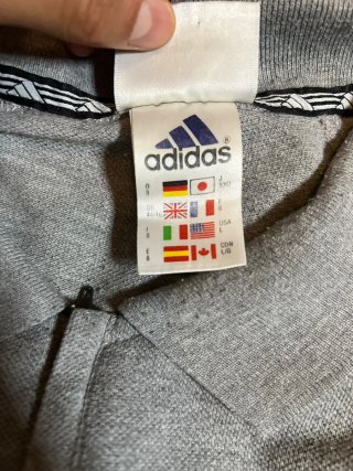 Polo adidas Vintage Gris