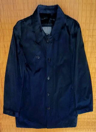 Chaquetón parka azul marino hombre