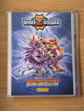 Álbum Invizimals + Cartas Coleccionables