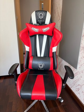 Silla Gamer Diablo Roja