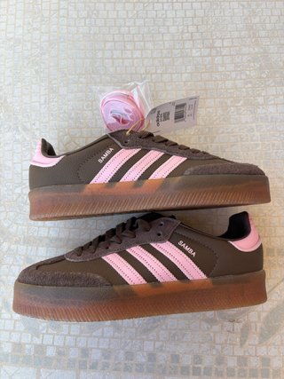 Adidas Samba Marrones y Rosas