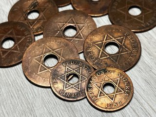 Monedas antiguas Nigeria 1959