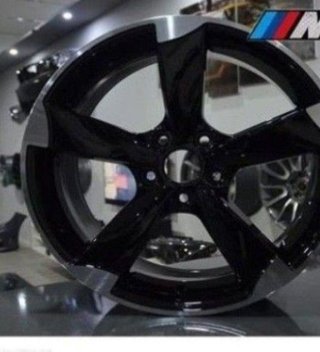JUEGO DE 4 LLANTAS 19 ROTOR BLACK AU009 rmb645965