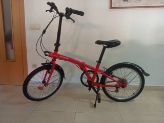 Bicicleta Plegable Btwin Tilt 120 6V Negociable