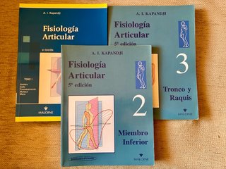 Kapandji – Fisiología Articular – 3 tomos
