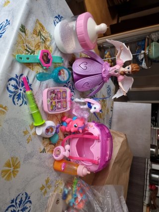 Set de juguetes variados para niña