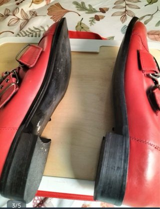 Botines Musse & Cloud Rojos Talla 38