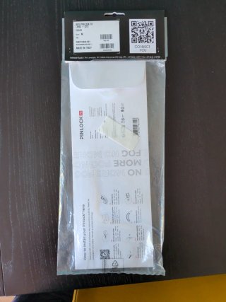 Pinlock 70 AGV GT2 Original NUEVO (XS - S - MS)