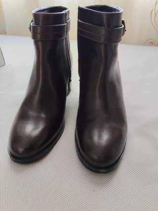 Botines Geox Piel Marrón Talla 39