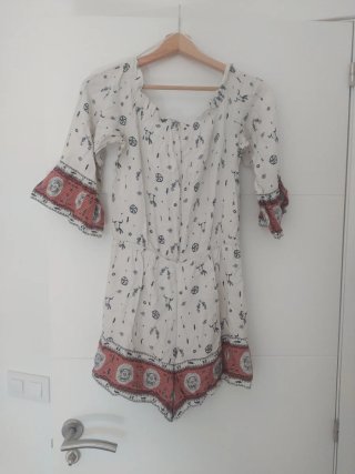 Mono corto estampado