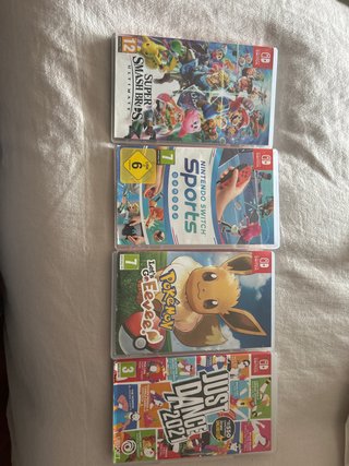 Videojuegos Nintendo Switch. Venta por unidad