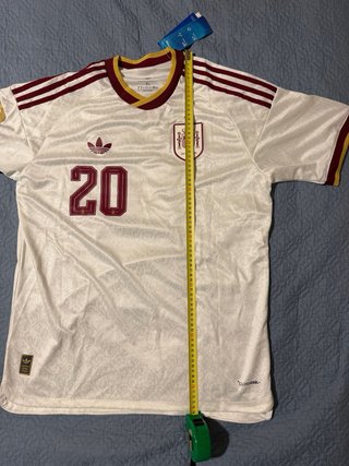 Camiseta España Blanca Pedri mundial